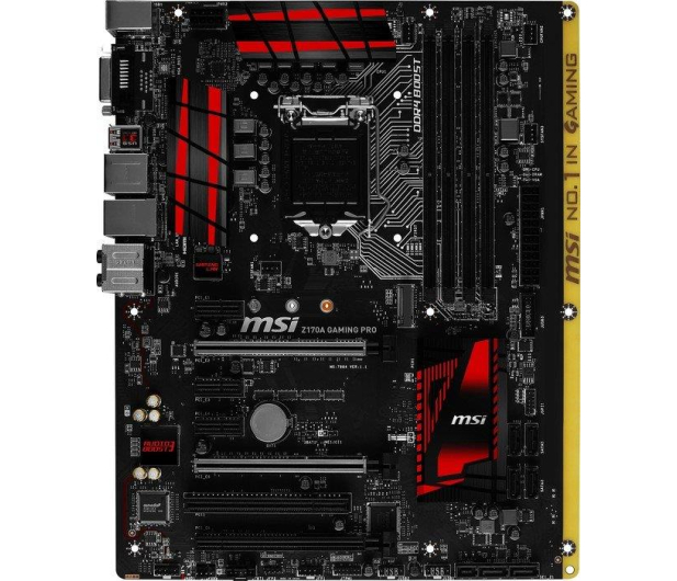 MSI Z170A GAMING PRO (Z170 3xPCI-E DDR4) - 253774 - zdjęcie 3